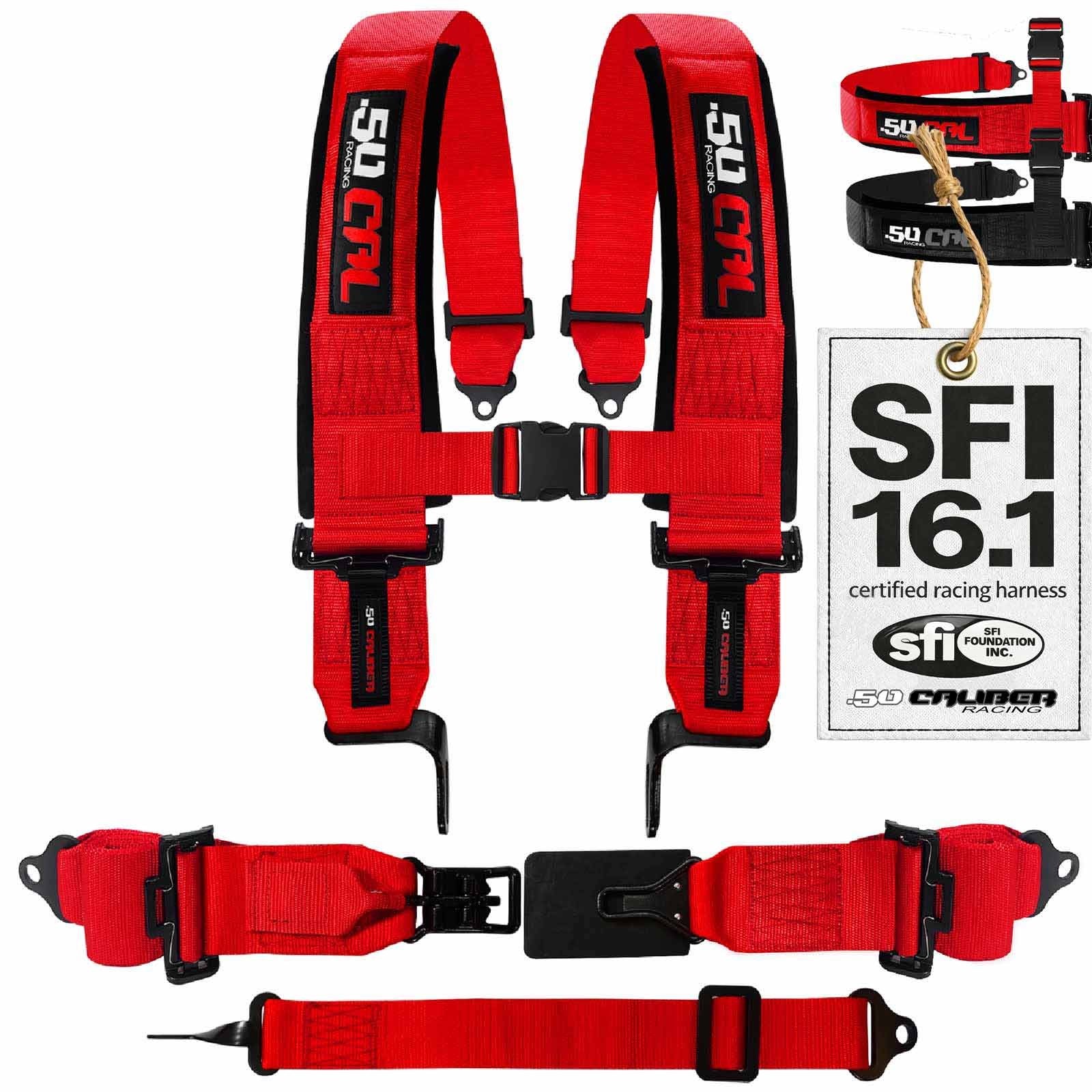 SFI Approved 2" and  3" 5 point Harness, Racing Harness