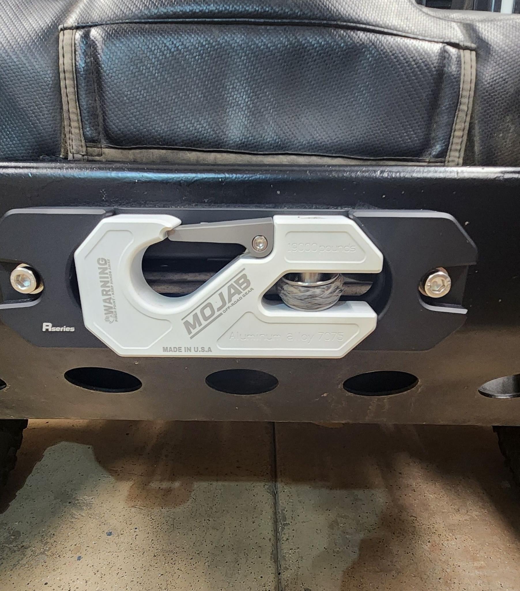 Aluminum Recessed Winch Shackle & Fairlead Kit