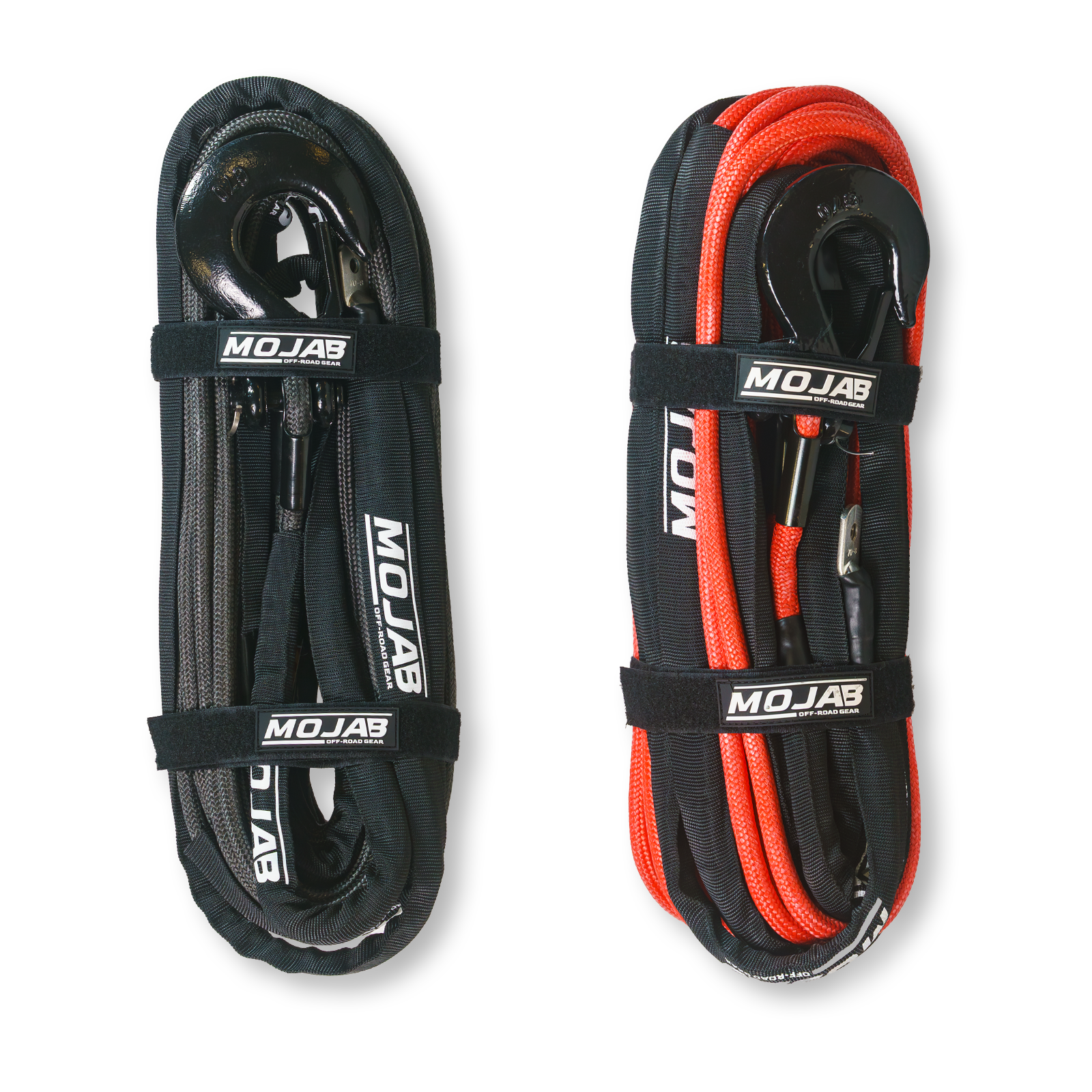 3/8" x 85' Double Braided Winch Rope & Forged Hook