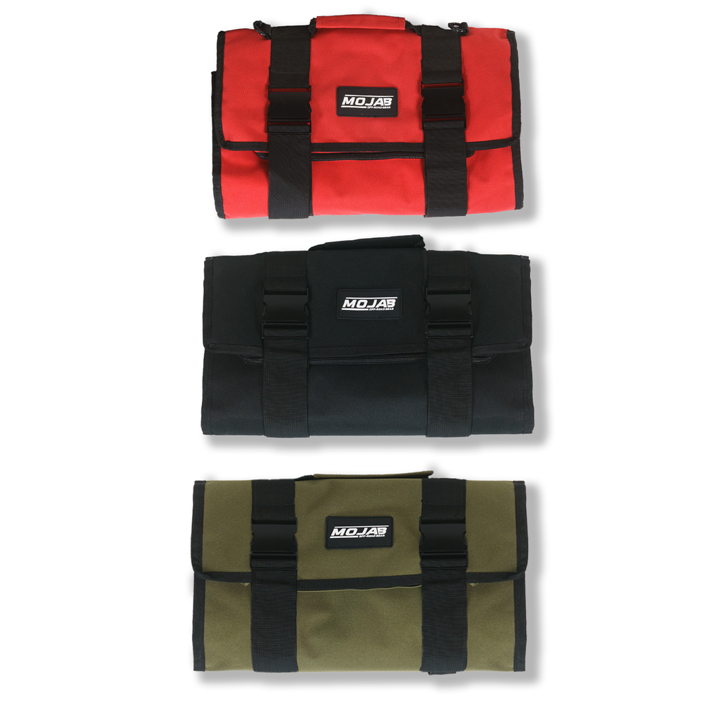 Large Canvas Tool Organizer Bag with 5 Removable Pouches