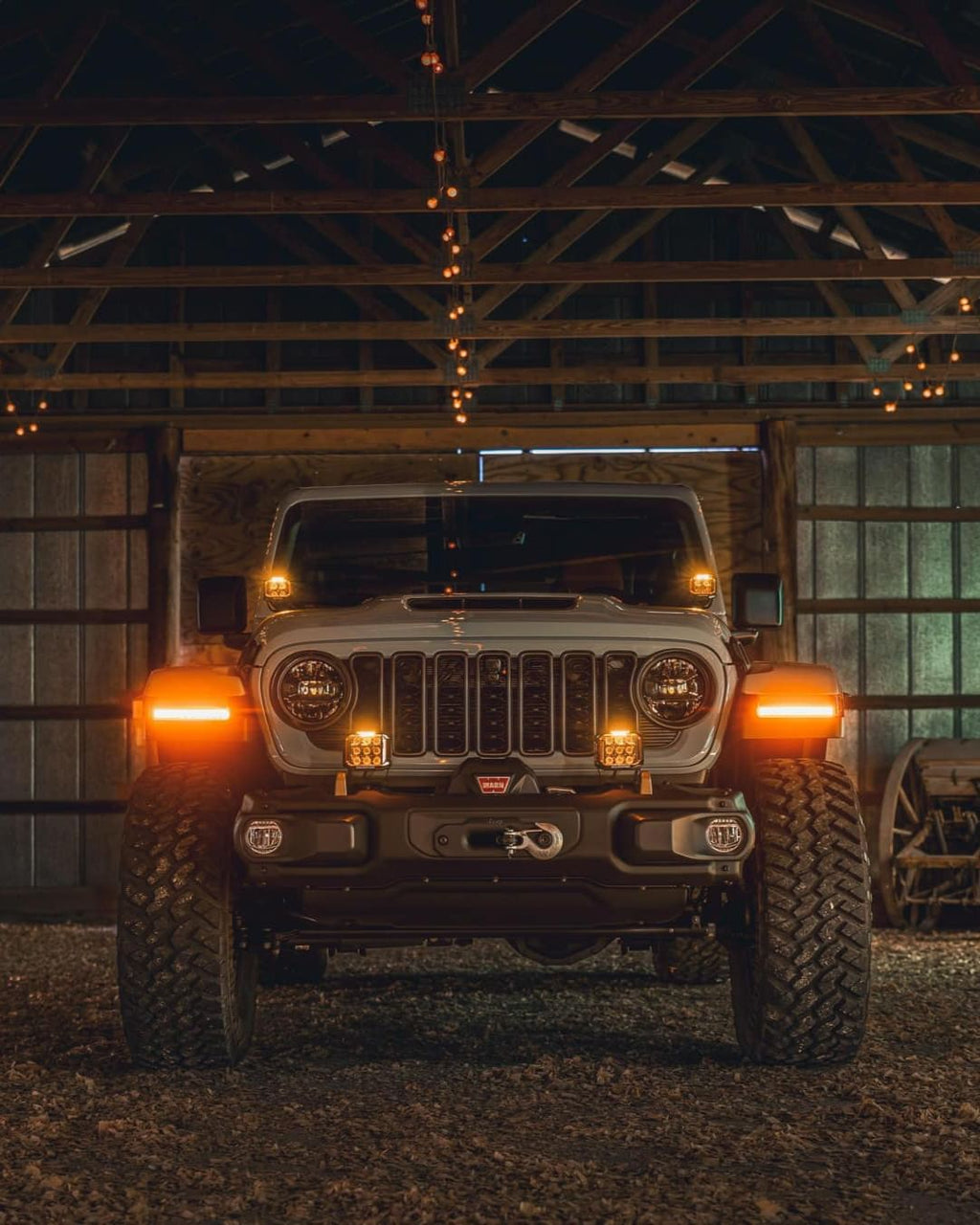 CB60 Amber Pod Bundle with Wiring Harness