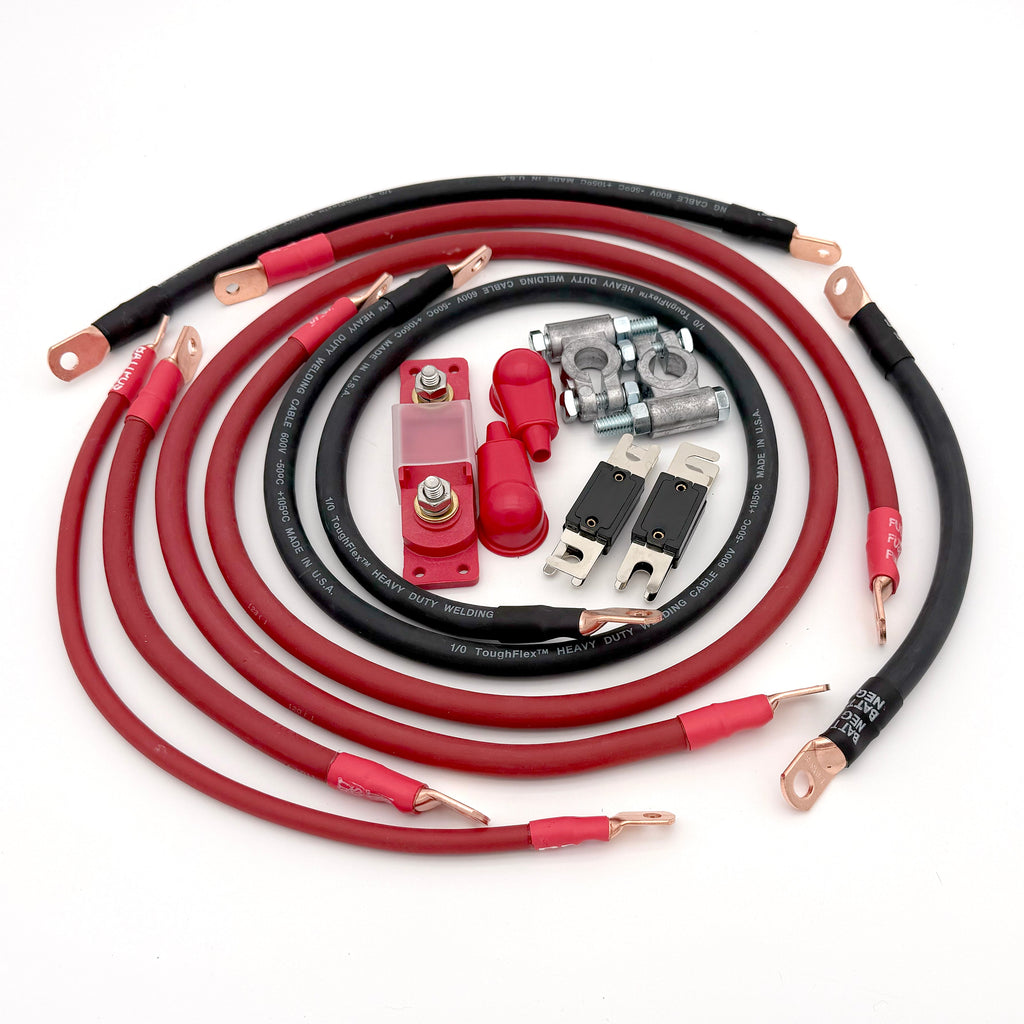 Toyota 4Runner Big 7 Battery Cable Kit (Gen 3 - 1996-2002)