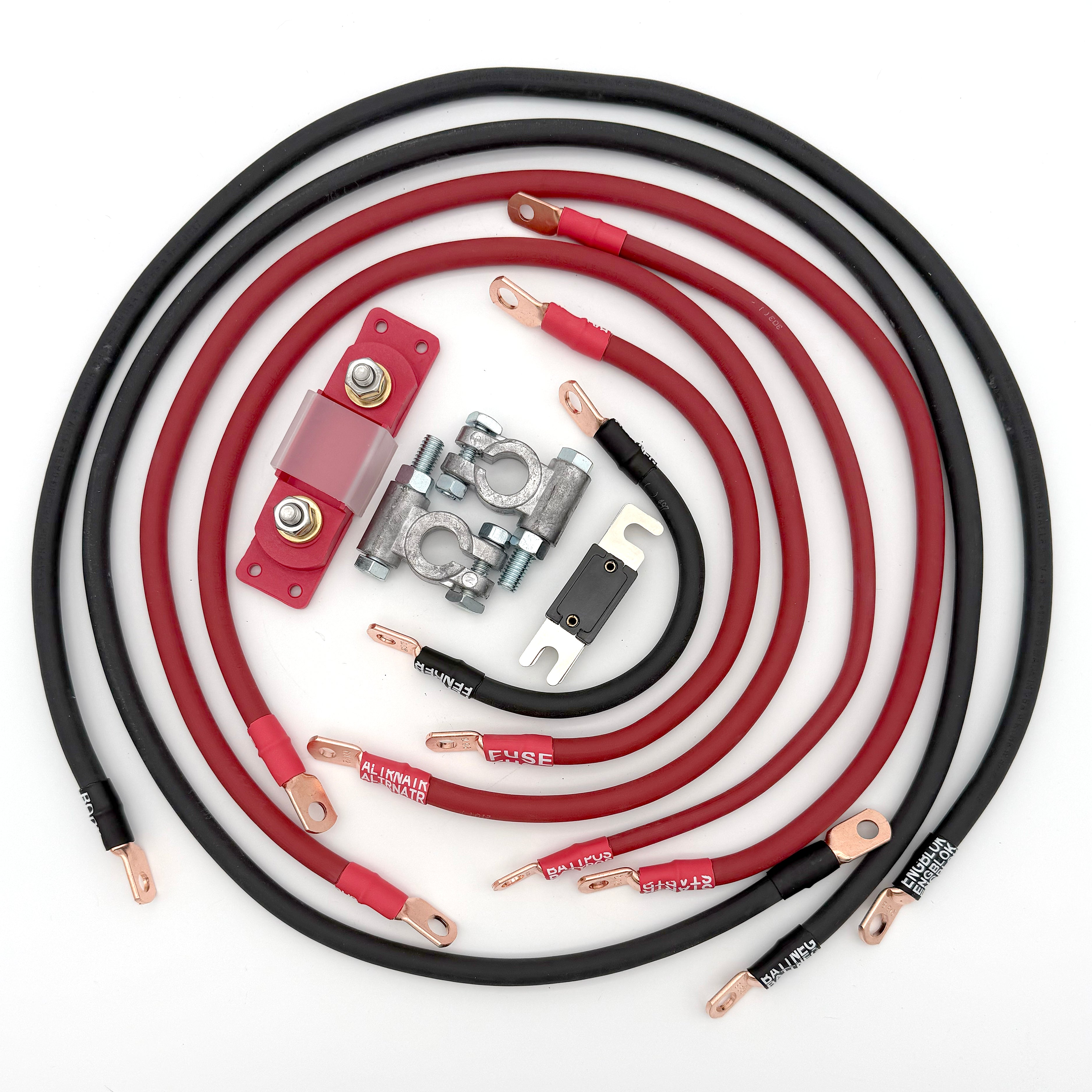 Toyota 4Runner Big 7 Battery Cable Kit (Gen 4 - 2003-2009)