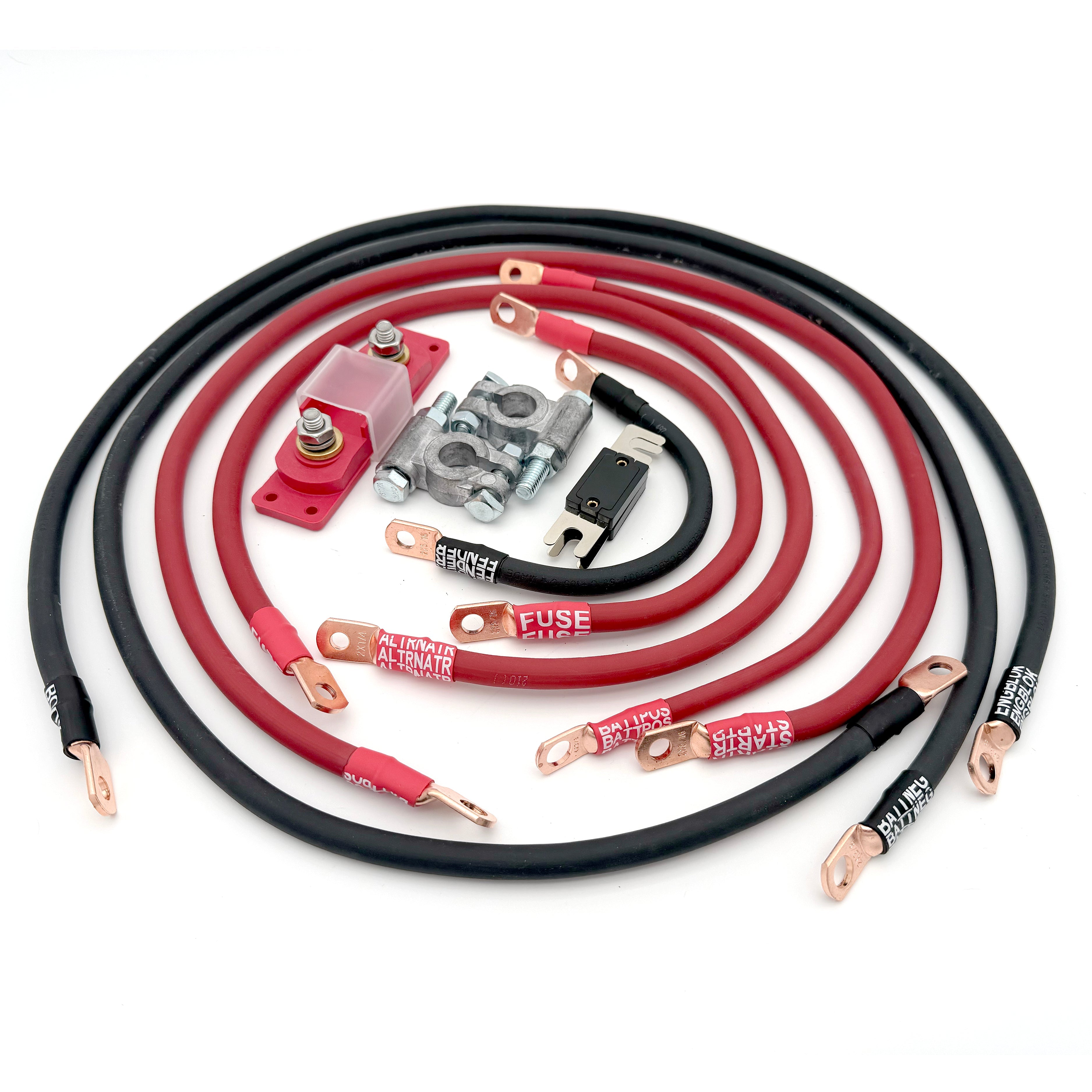 Toyota 4Runner Big 7 Battery Cable Kit (Gen 4 - 2003-2009)