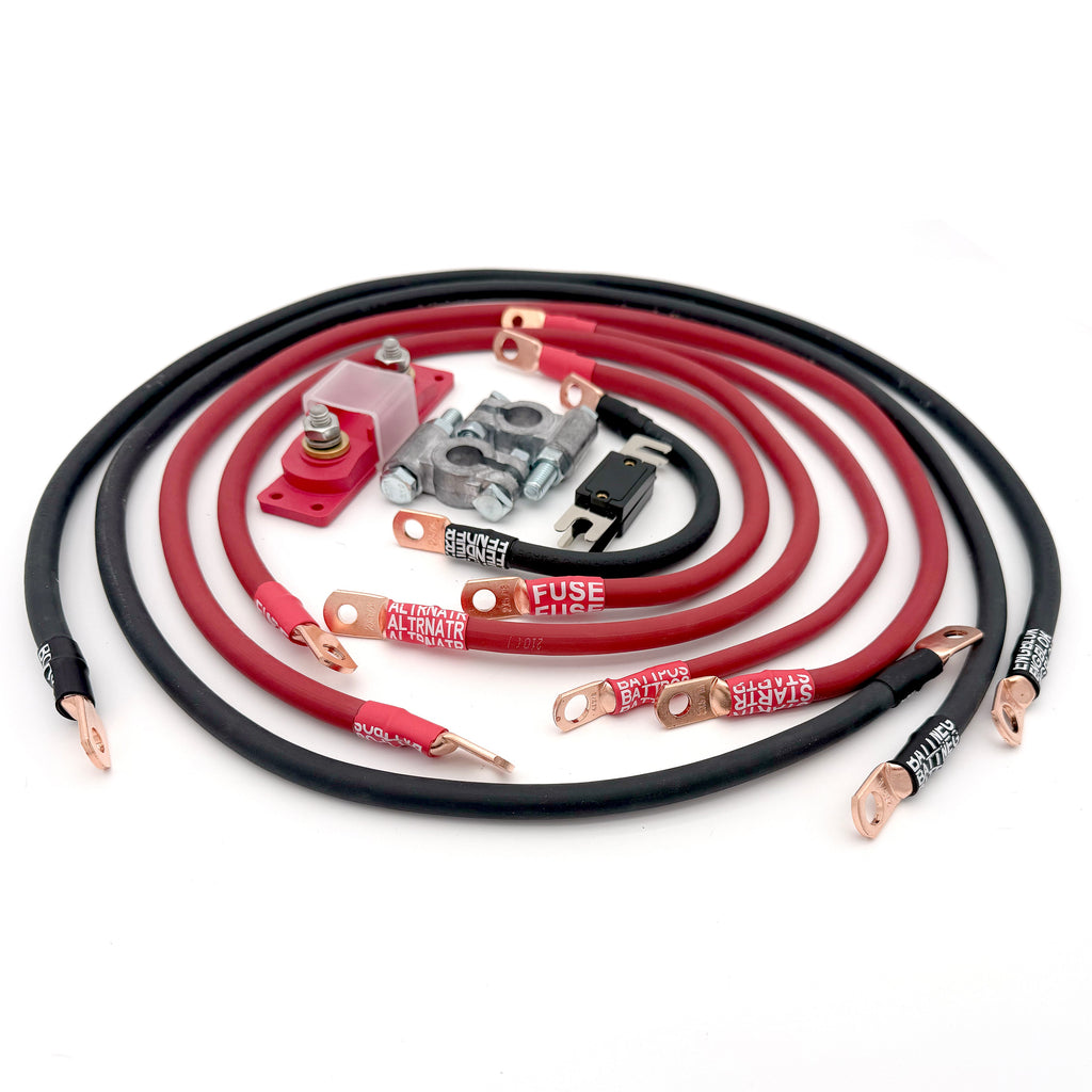 Toyota 4Runner Big 7 Battery Cable Kit (Gen 4 - 2003-2009)