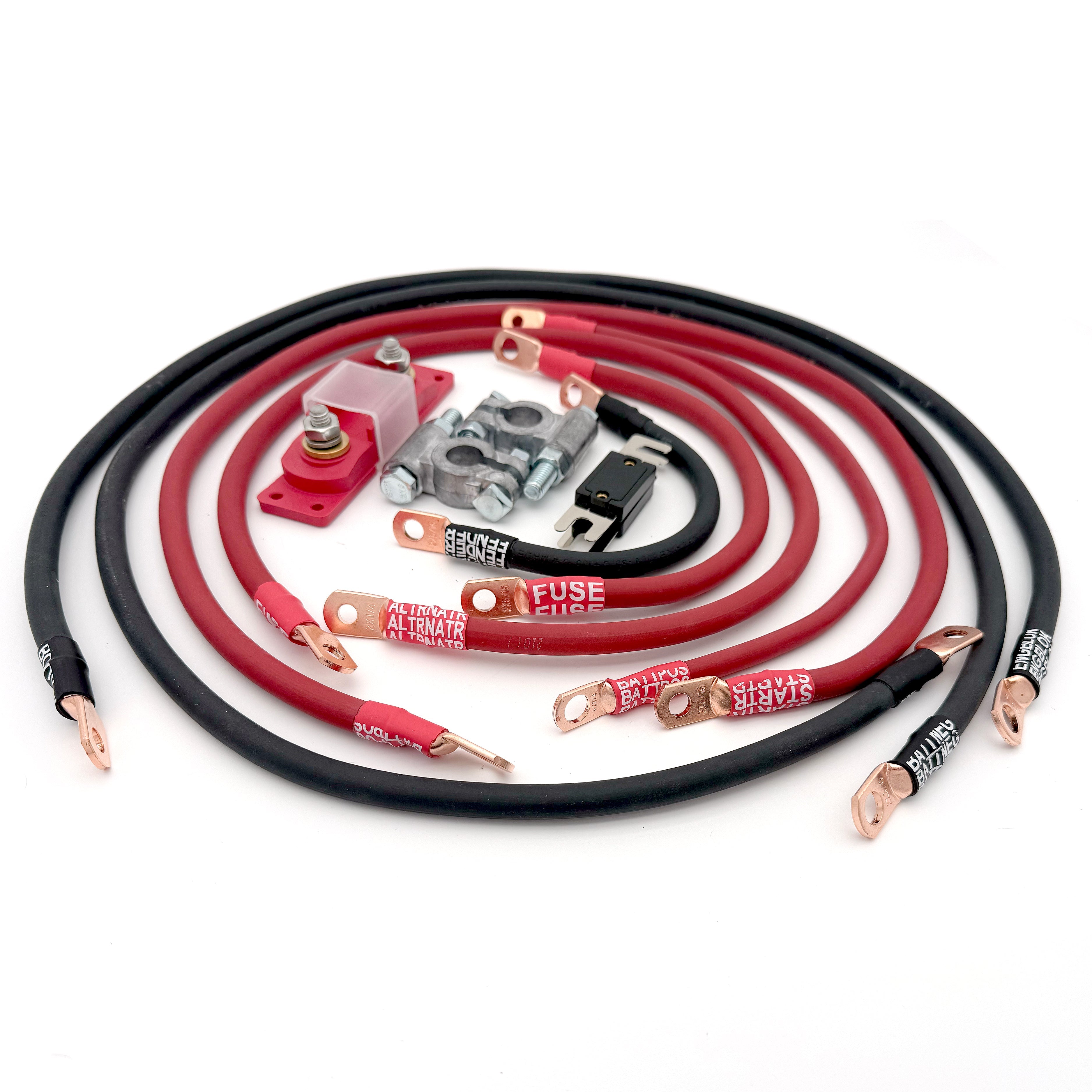Toyota 4Runner Big 7 Battery Cable Kit (Gen 4 - 2003-2009)