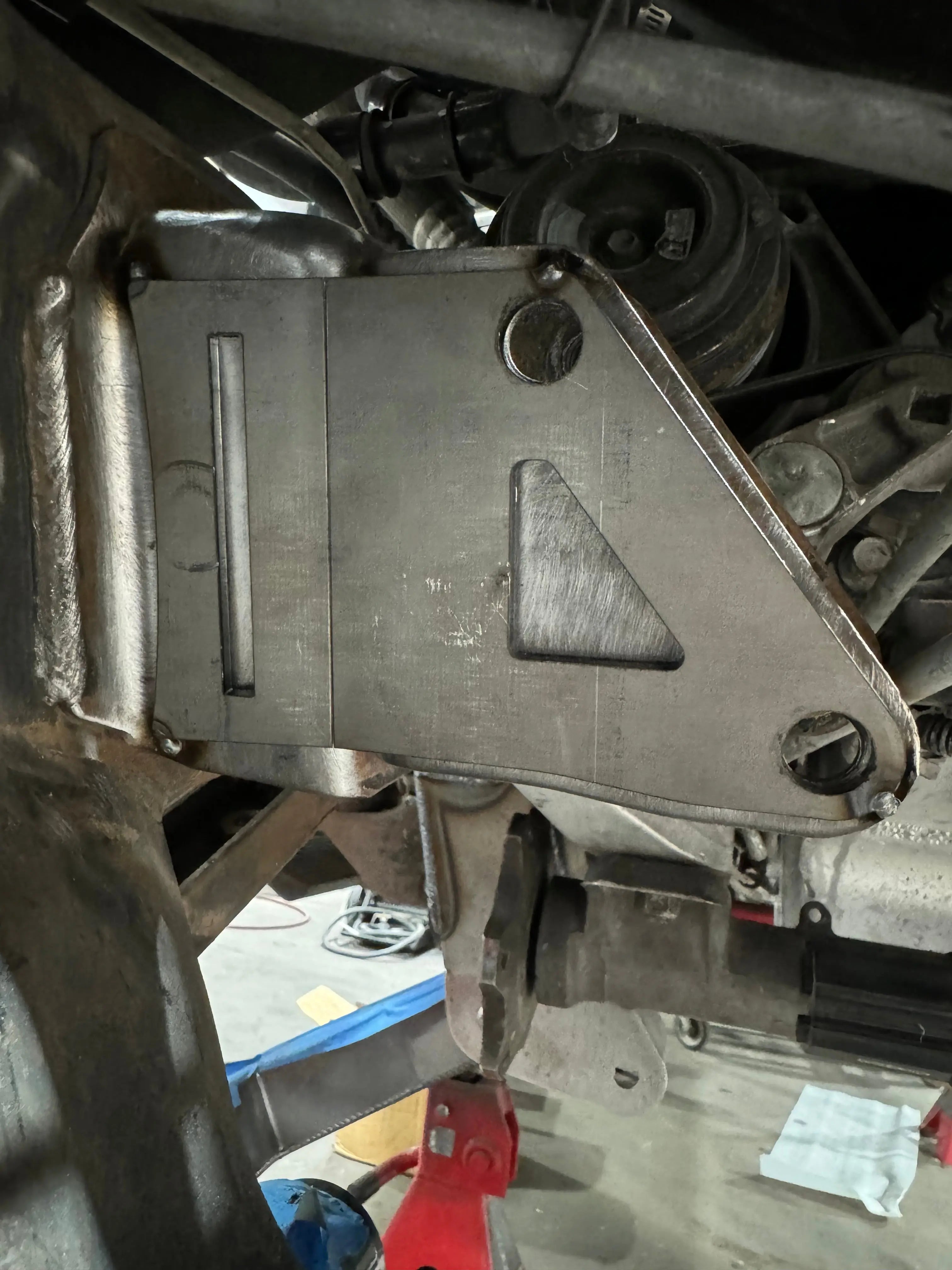 1999 - 2006 Chevy - GMC - 1500 - 4wd idler arm overlay gussets - long travel