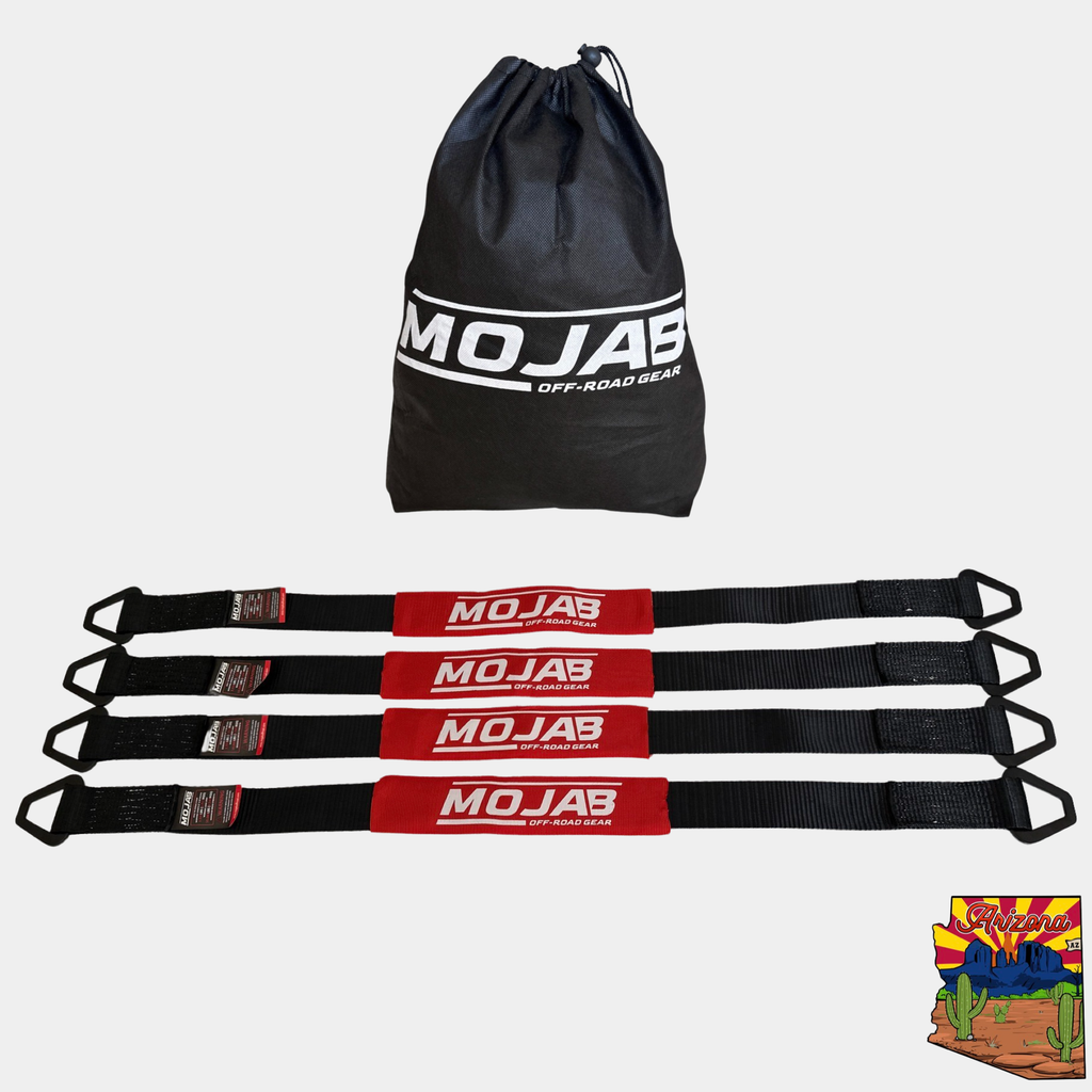 2" x 39" Axle Tie-Down with Rings (4-Pack)