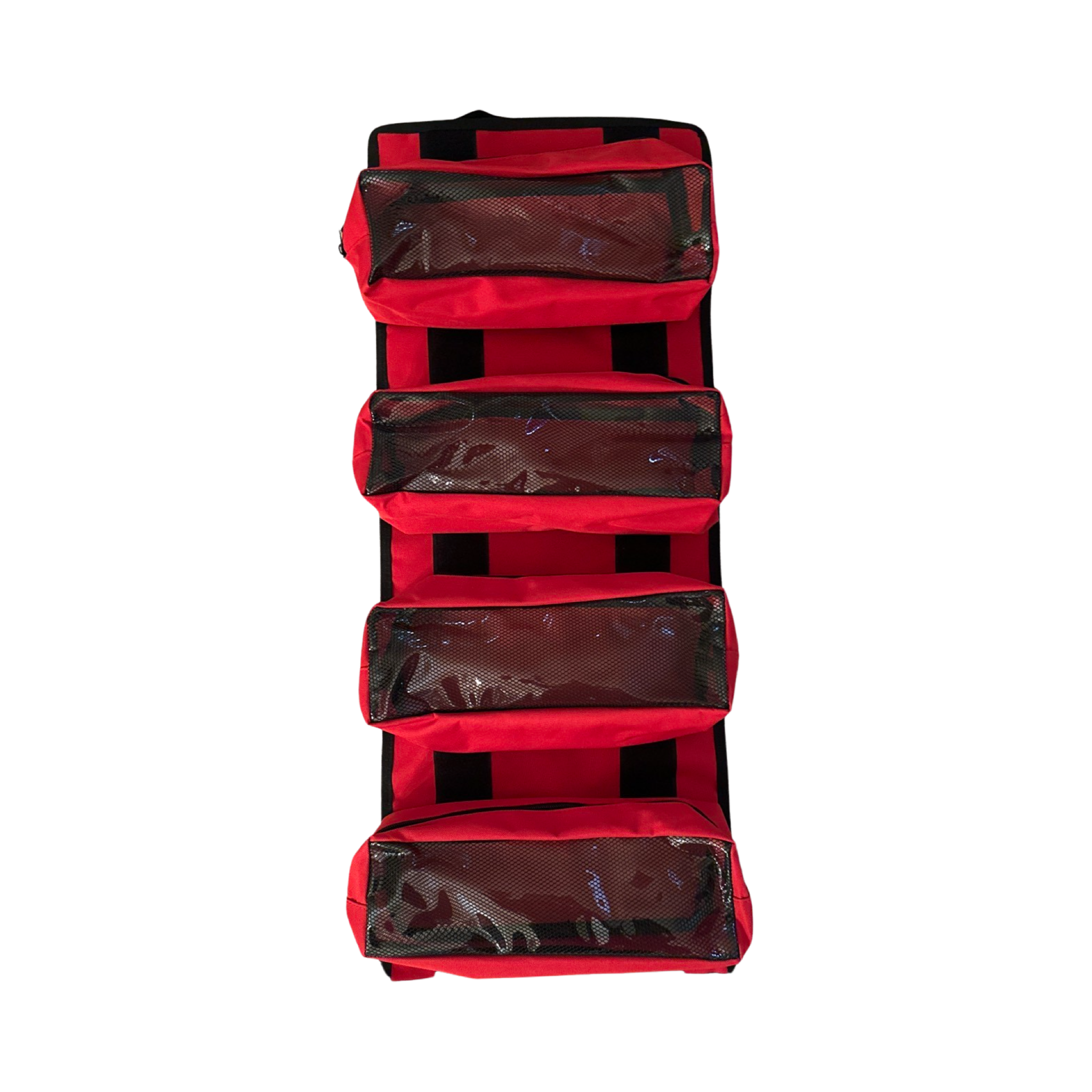 Medium Canvas Tool Organizer Bag with Removable Pouches