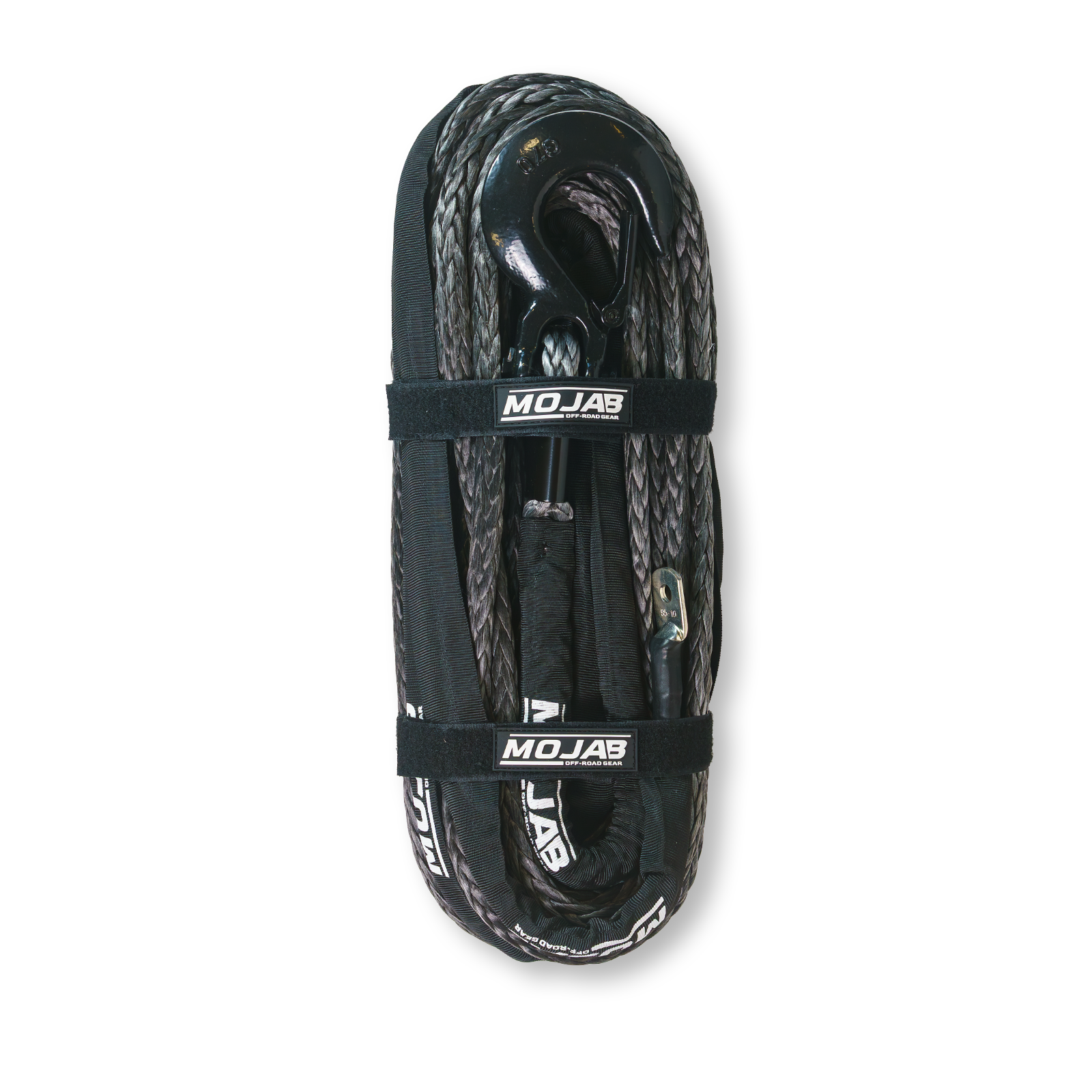 1/2'' x 78' Synthetic Winch Rope with Removable Forged Winch Hook