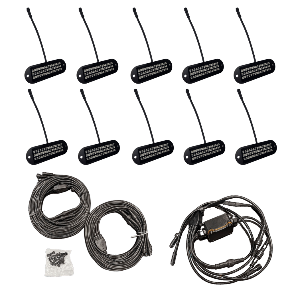 R1 Industries XL LED Rock Lights (10-Pod)