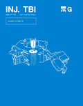 Detroit Iron - 1983 - 1987 Jeep Throttle Body Fuel Injection Component Service Manual