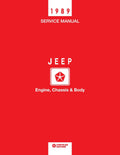 Detroit Iron - 1989 Jeep Shop Manual (4 Volumes)
