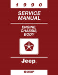 Detroit Iron - 1990 Jeep Shop Manual - 2 Volumes