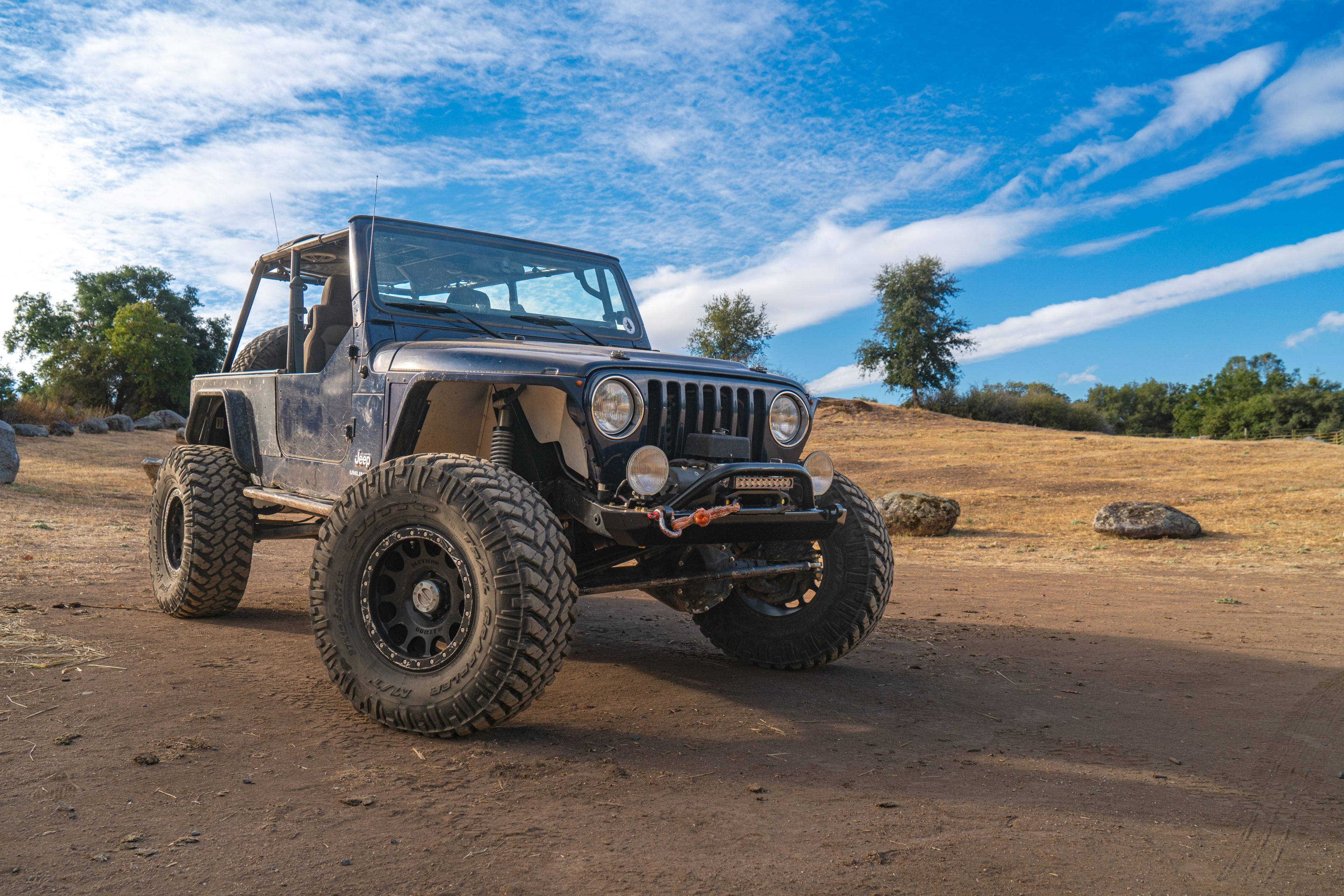 Ruffstuff Front Bumper with Stinger for Jeep TJ/LJ