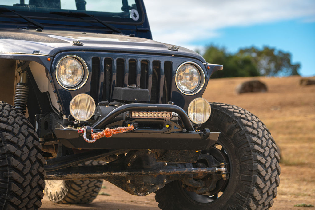 Ruffstuff Front Bumper with Stinger for Jeep TJ/LJ