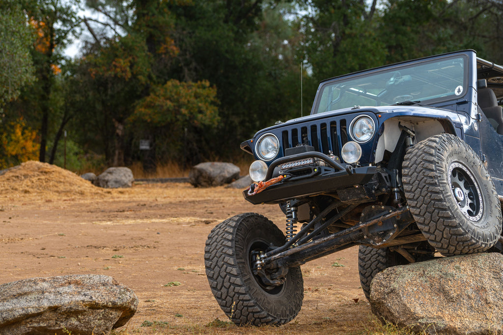 Ruffstuff Front Bumper with Stinger for Jeep TJ/LJ