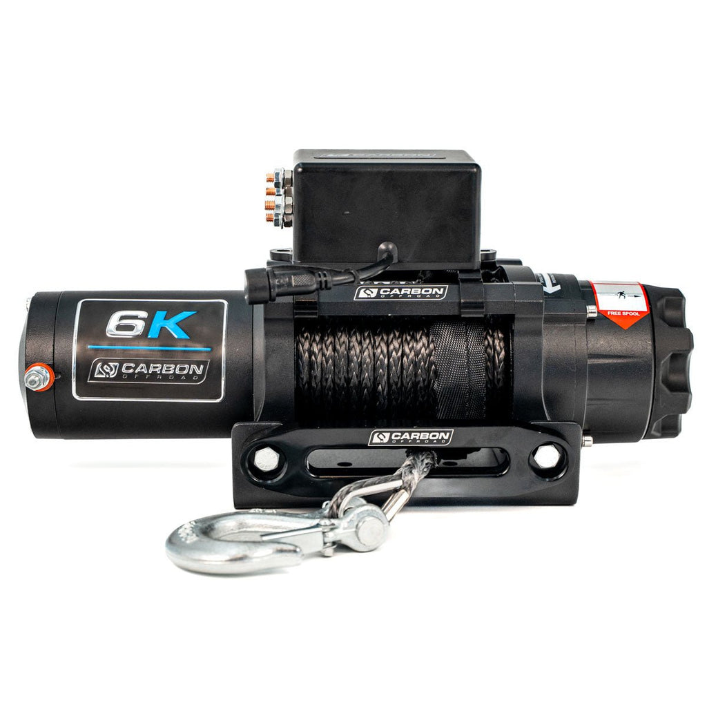 Carbon Offroad 6000lb ATV/Small 4x4 Winch