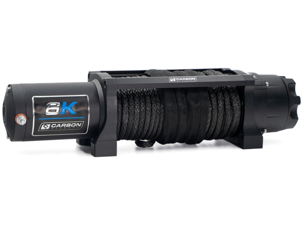 Carbon Offroad Long Drum 6000lb ATV/4x4 Winch