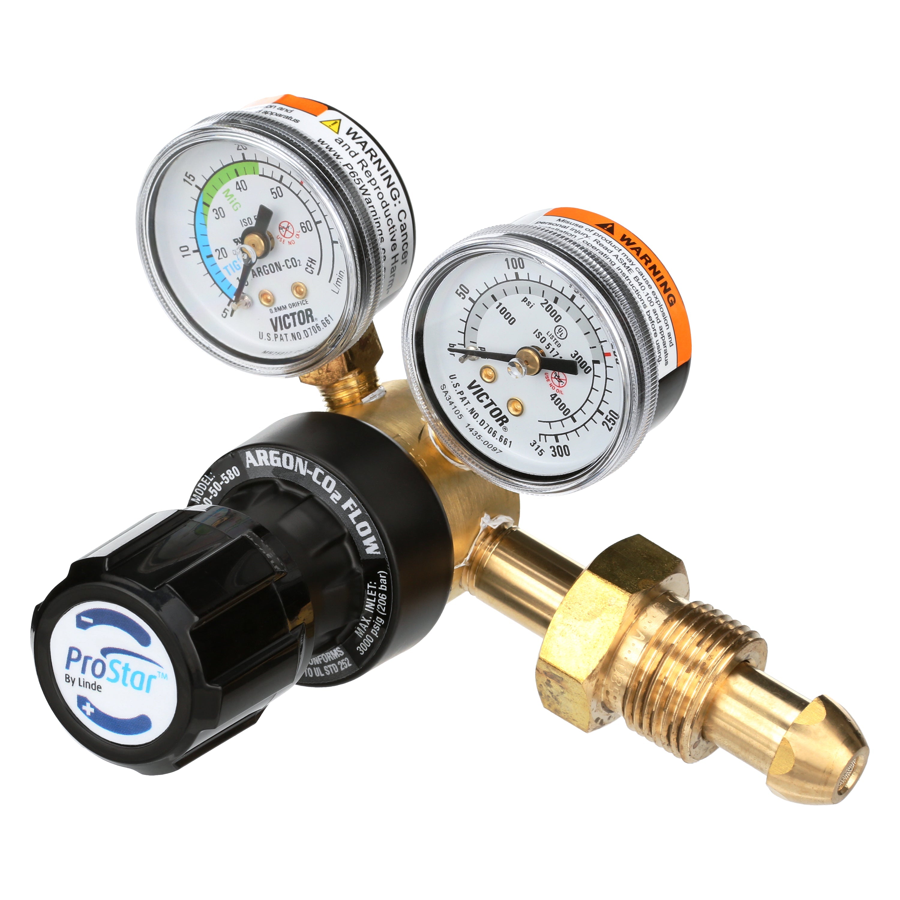 Argon Gas Regulator for Pulse Arc Permanent Jewelry Welders