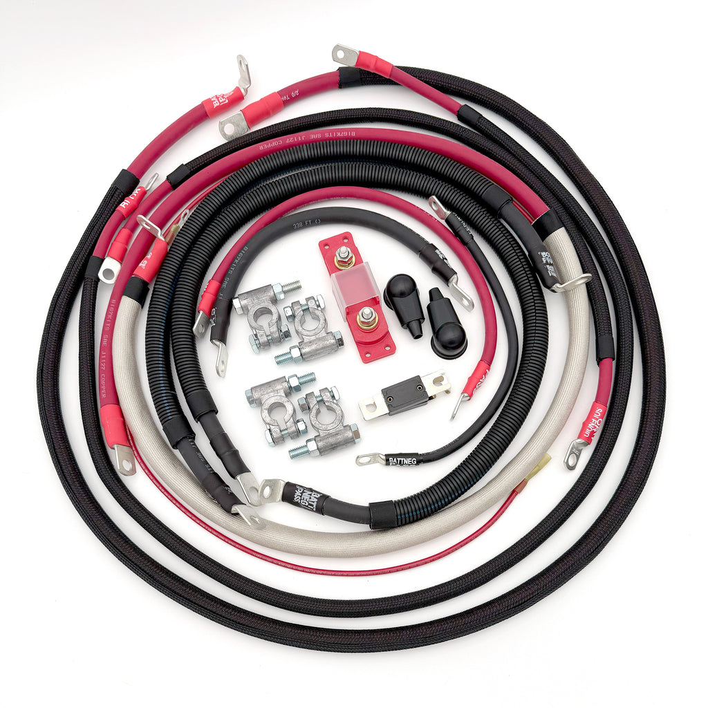 Ford Power Stroke 6.0 Diesel - F250/F350 Battery Cable Kit (2003-2007)