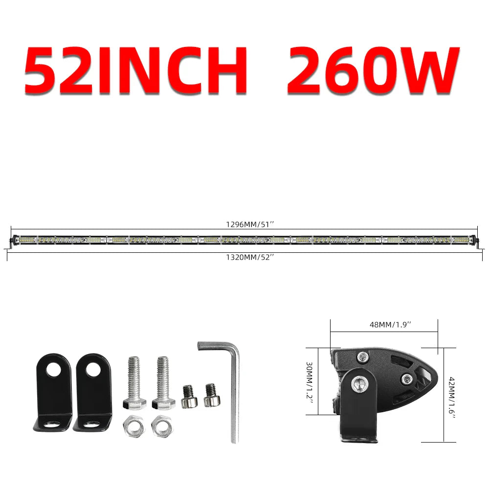 CO LIGHT 10D LED Work Light Bar Combo 4x4 Offroad