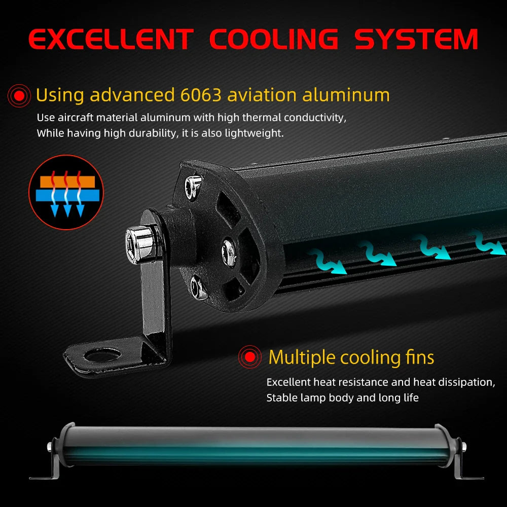 CO LIGHT 10D LED Work Light Bar Combo 4x4 Offroad