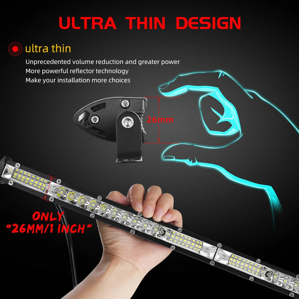 CO LIGHT 10D LED Work Light Bar Combo 4x4 Offroad