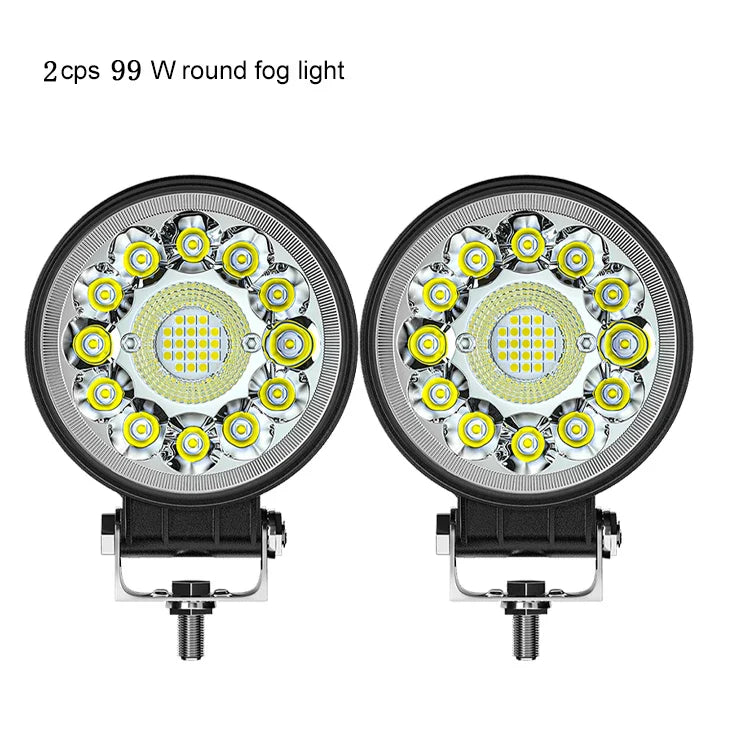 4" 123W LED Light Bar - Offroad Spotlight 12V/24V
