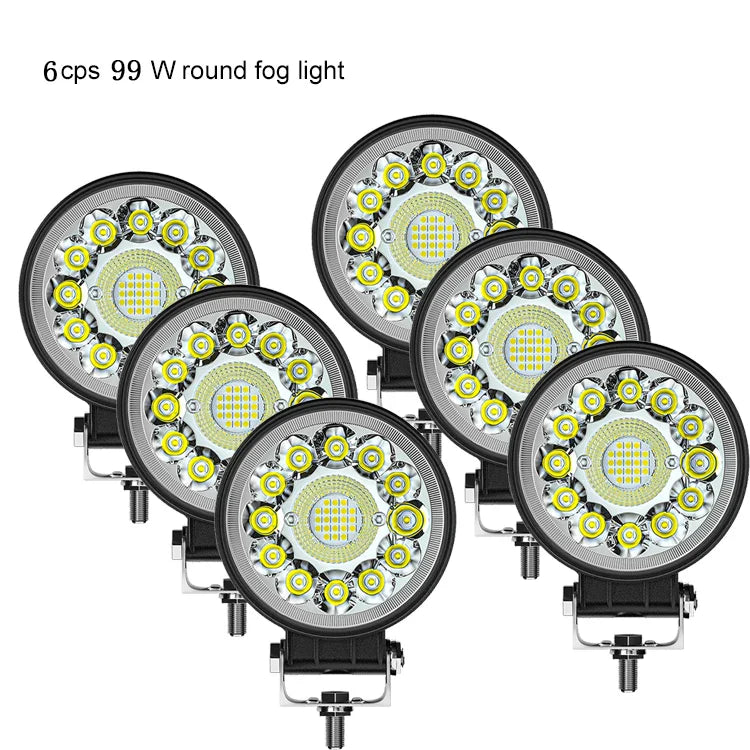4" 123W LED Light Bar - Offroad Spotlight 12V/24V