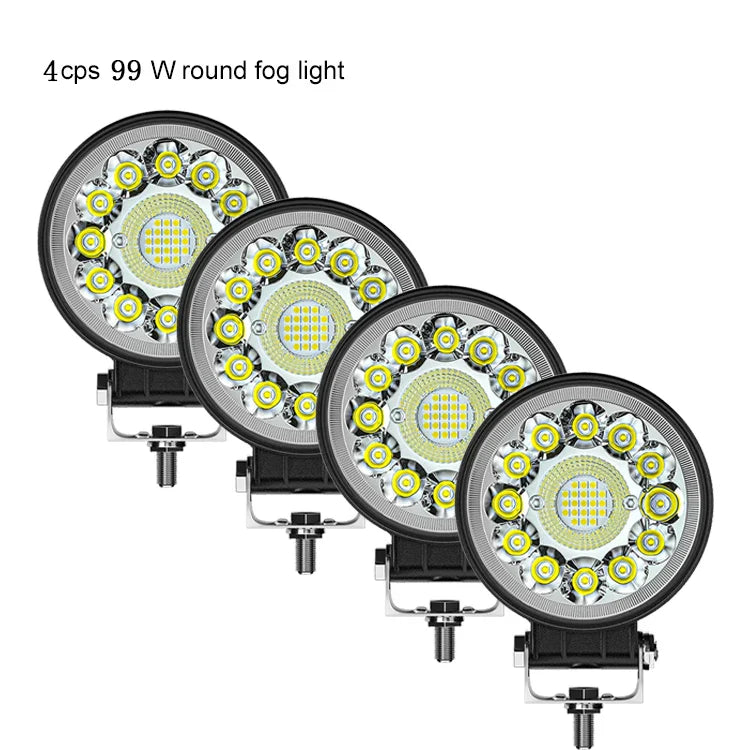 4" 123W LED Light Bar - Offroad Spotlight 12V/24V