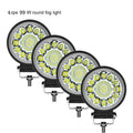 4" 123W LED Light Bar - Offroad Spotlight 12V/24V