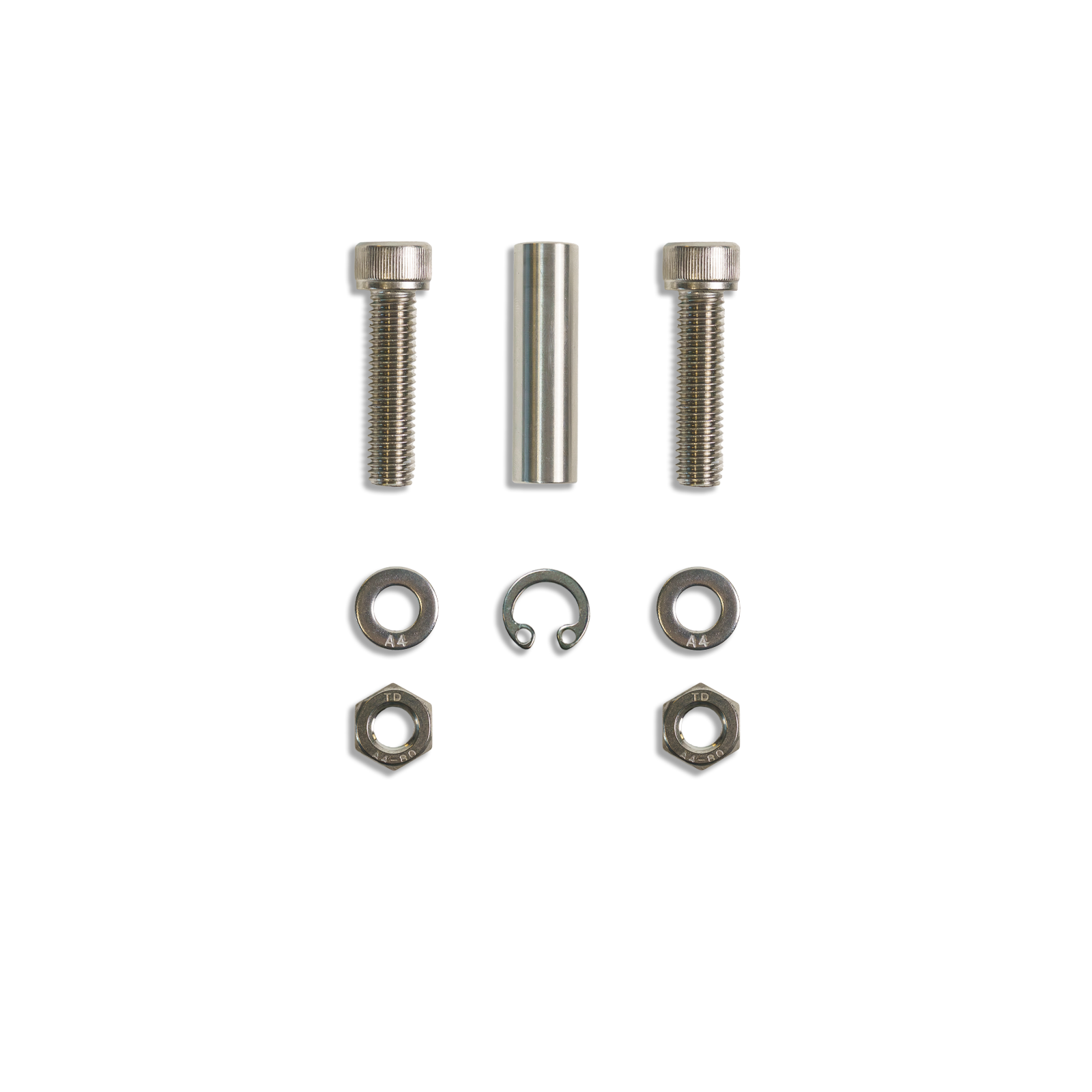 Aluminum Recessed Winch Shackle & Fairlead Kit