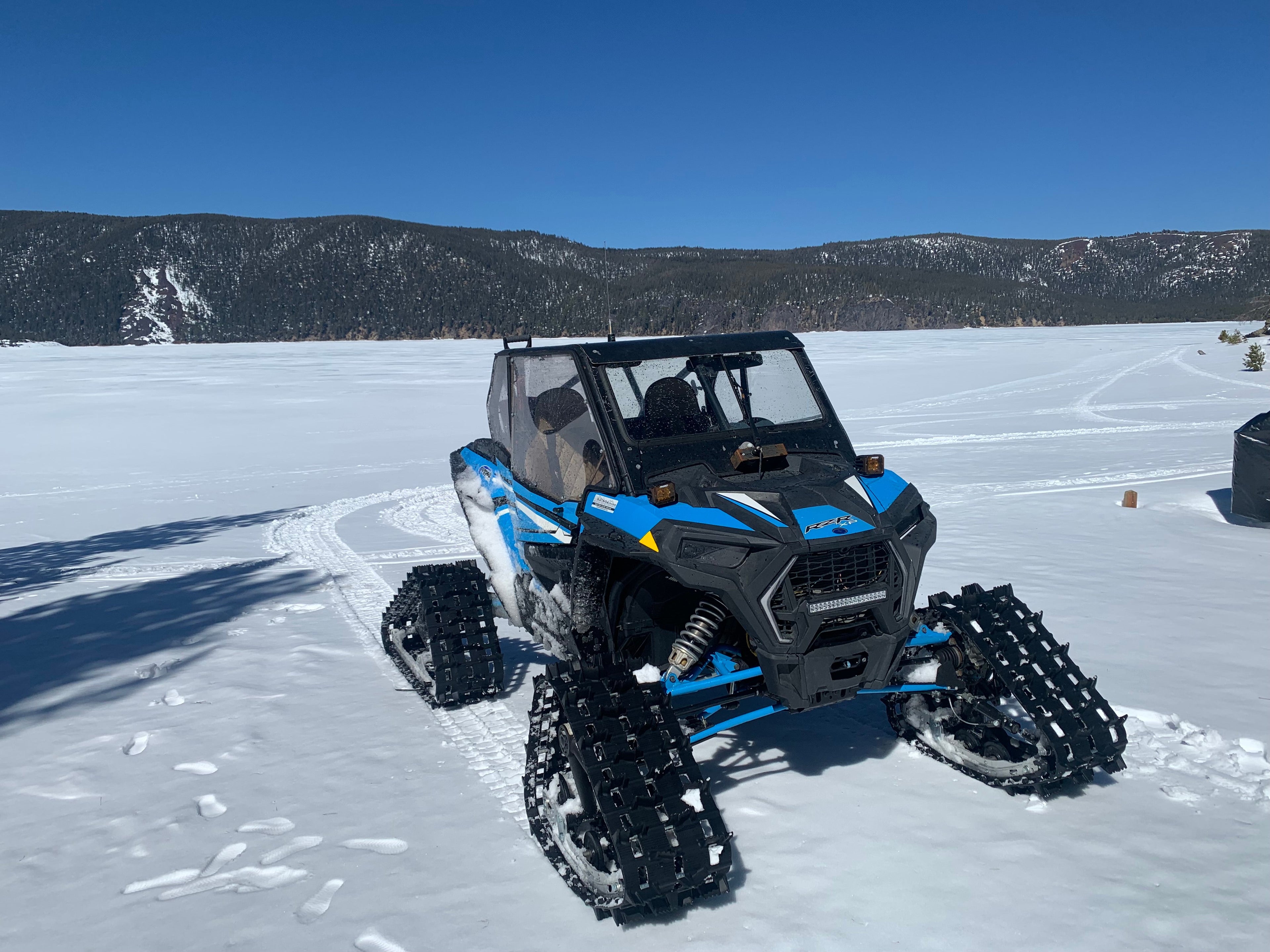 Bolt-On Backcountry Track Mounts - RZR XP1 & XP Turbo