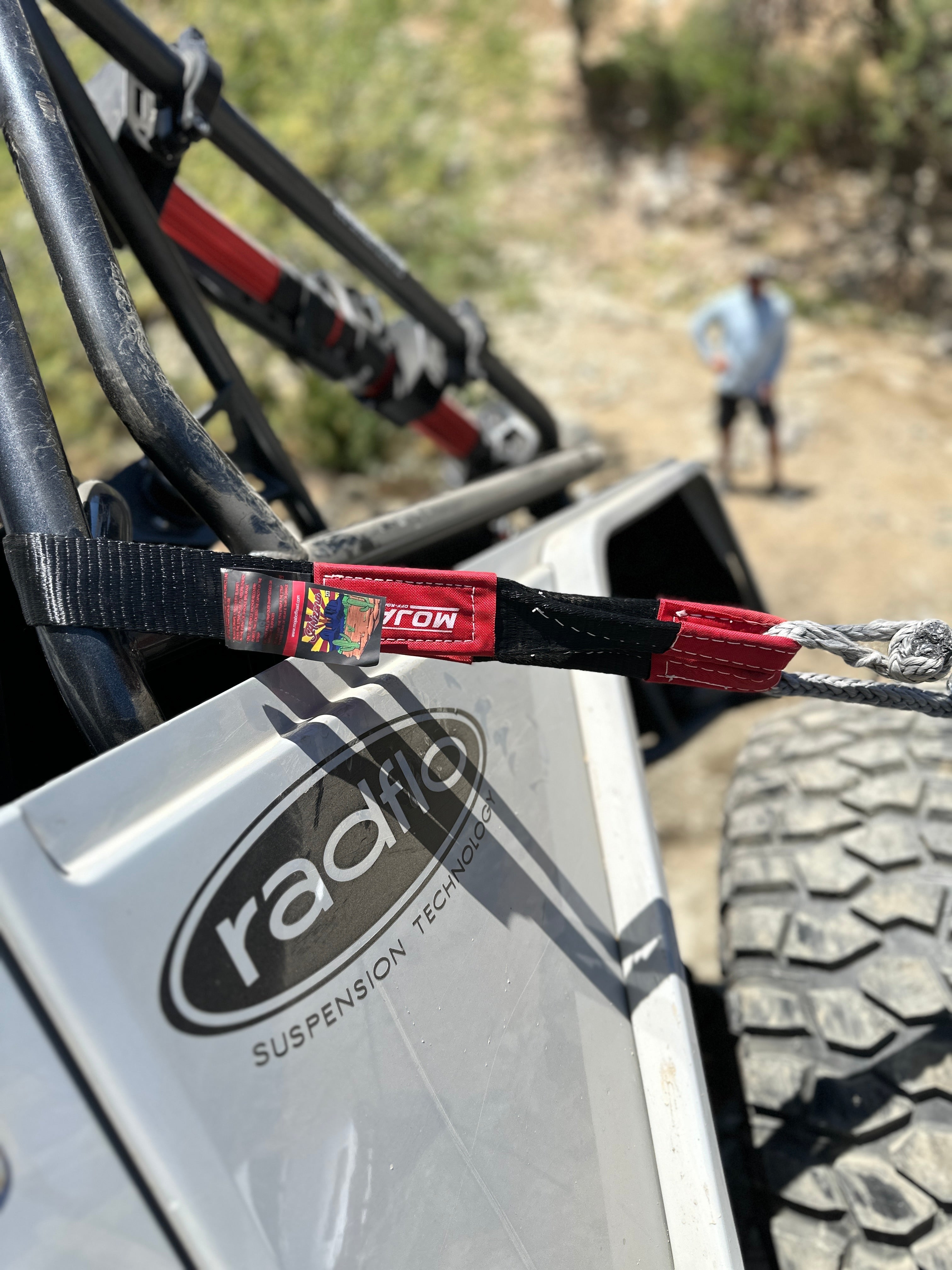 2" x 4' Short Winch Strap (Lifetime Warranty)