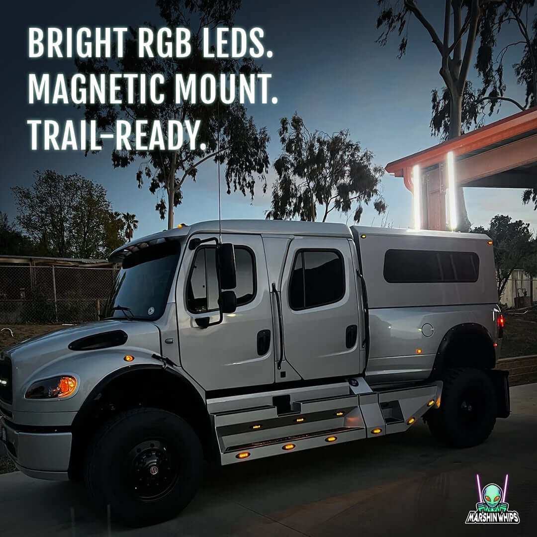RGB3 Big Moe's Magnetic Mount Off-Road Light (8"/1.5ft/2ft)