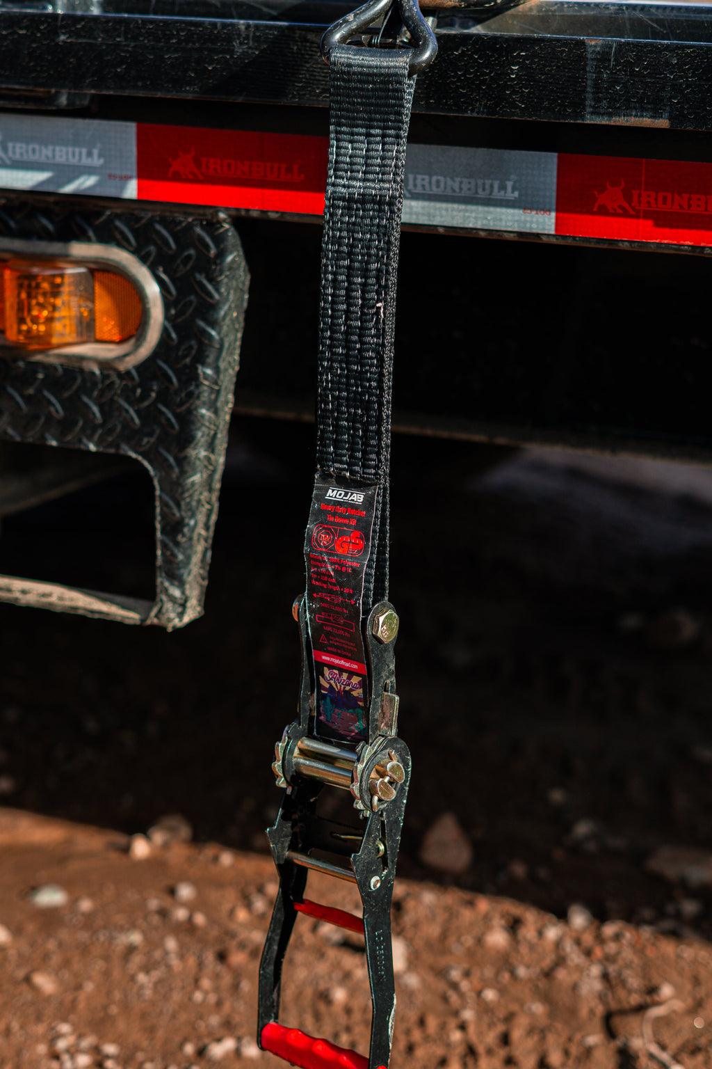 2" x 10' Ratchet & 2" x 39" Axle Tie-Down Set (4-Pack)