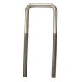 Flat bottom U-Bolt, 3 5/8" x 5/8" x 10"