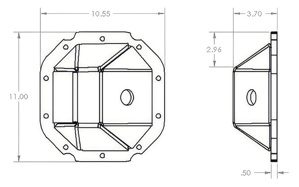 Ford 8.8" Differential Cover