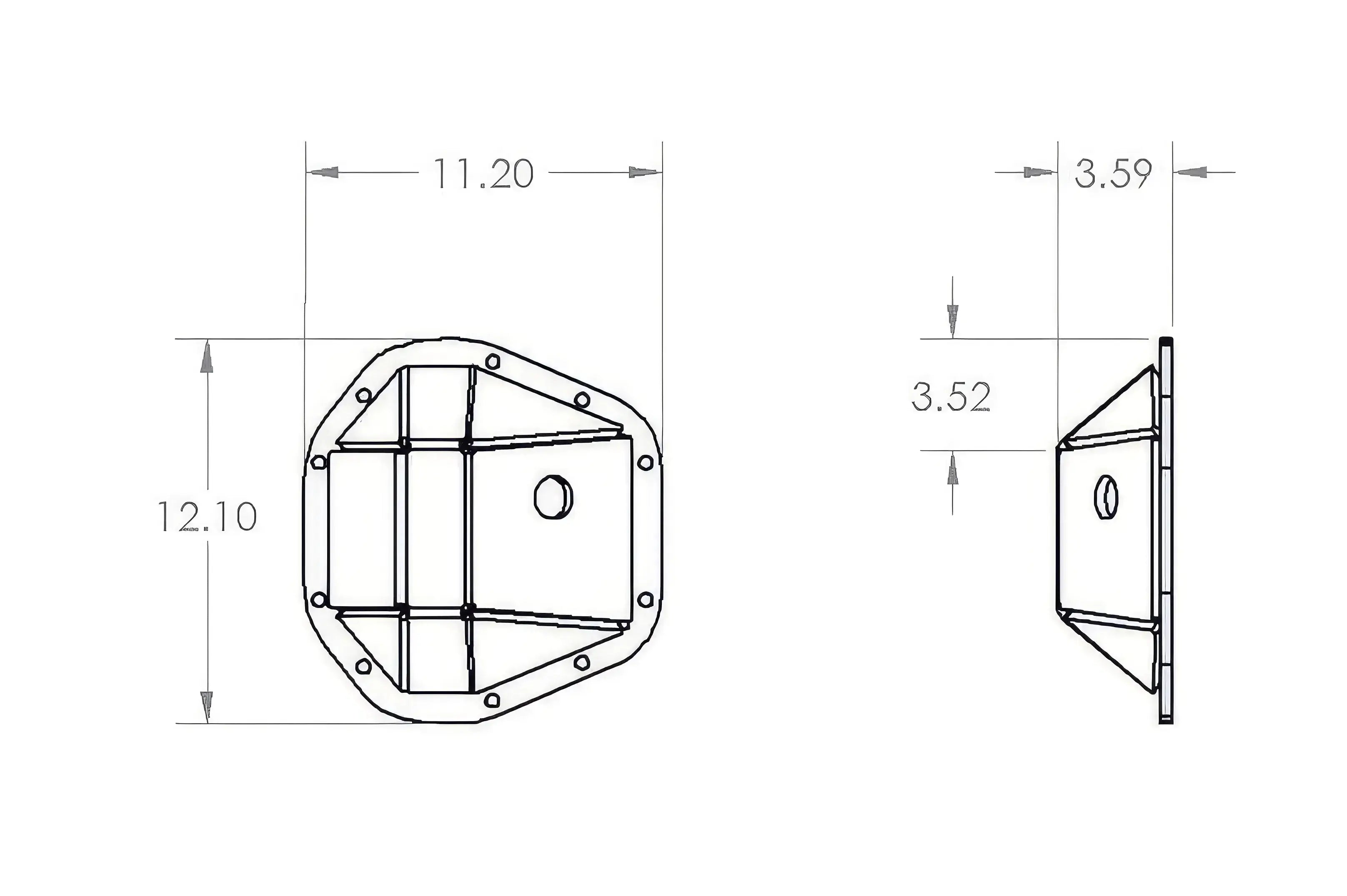 Dana 60 / Dana 70 Differential Cover