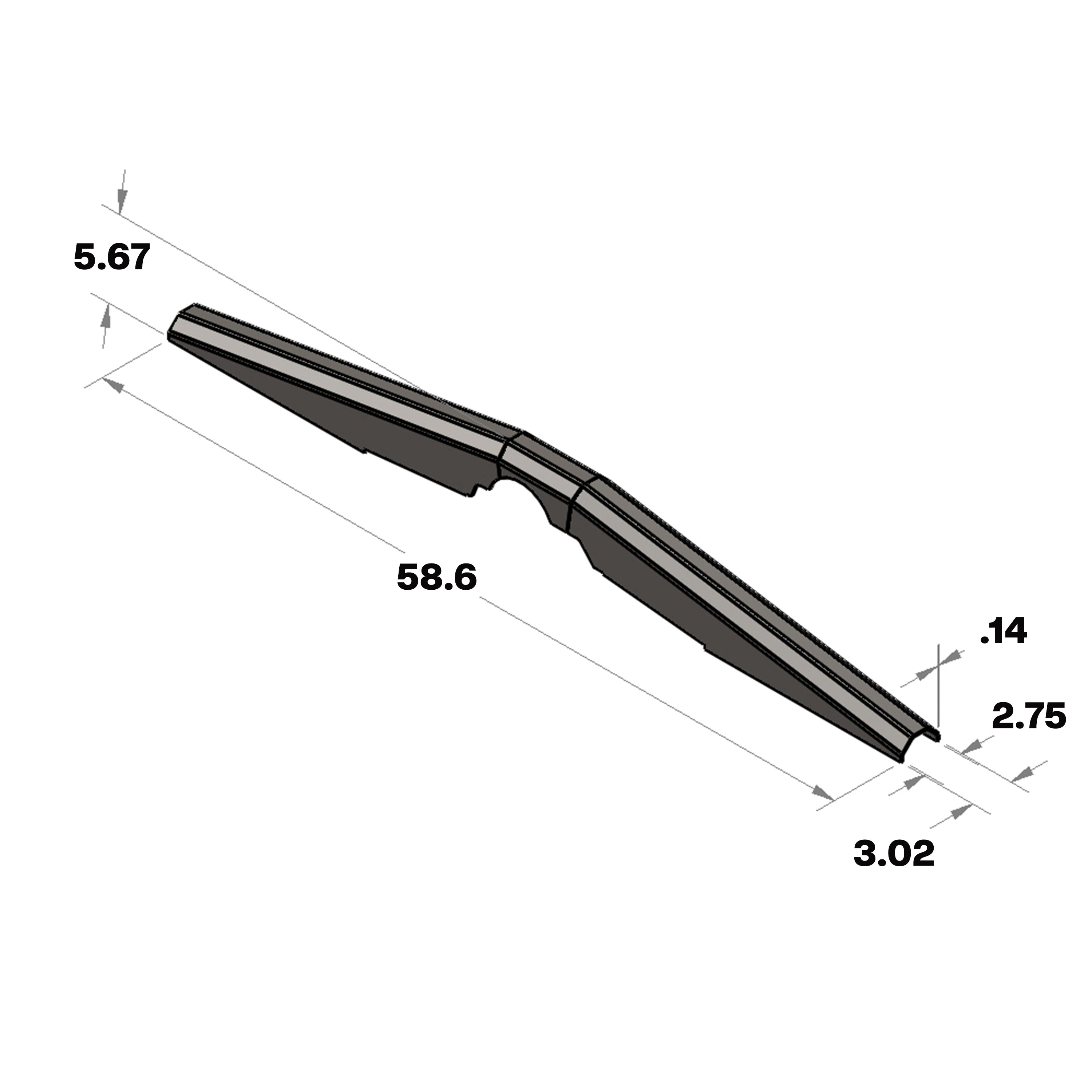 Ford 9" Factory Back Truss