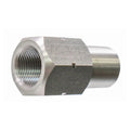 7/8" x 18TPI Left Hand Tube Adapter 1" ID HEX