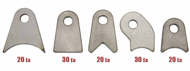 Shop Supply Kit - Shock Tabs