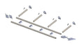 DIY Rock Sliders 84"