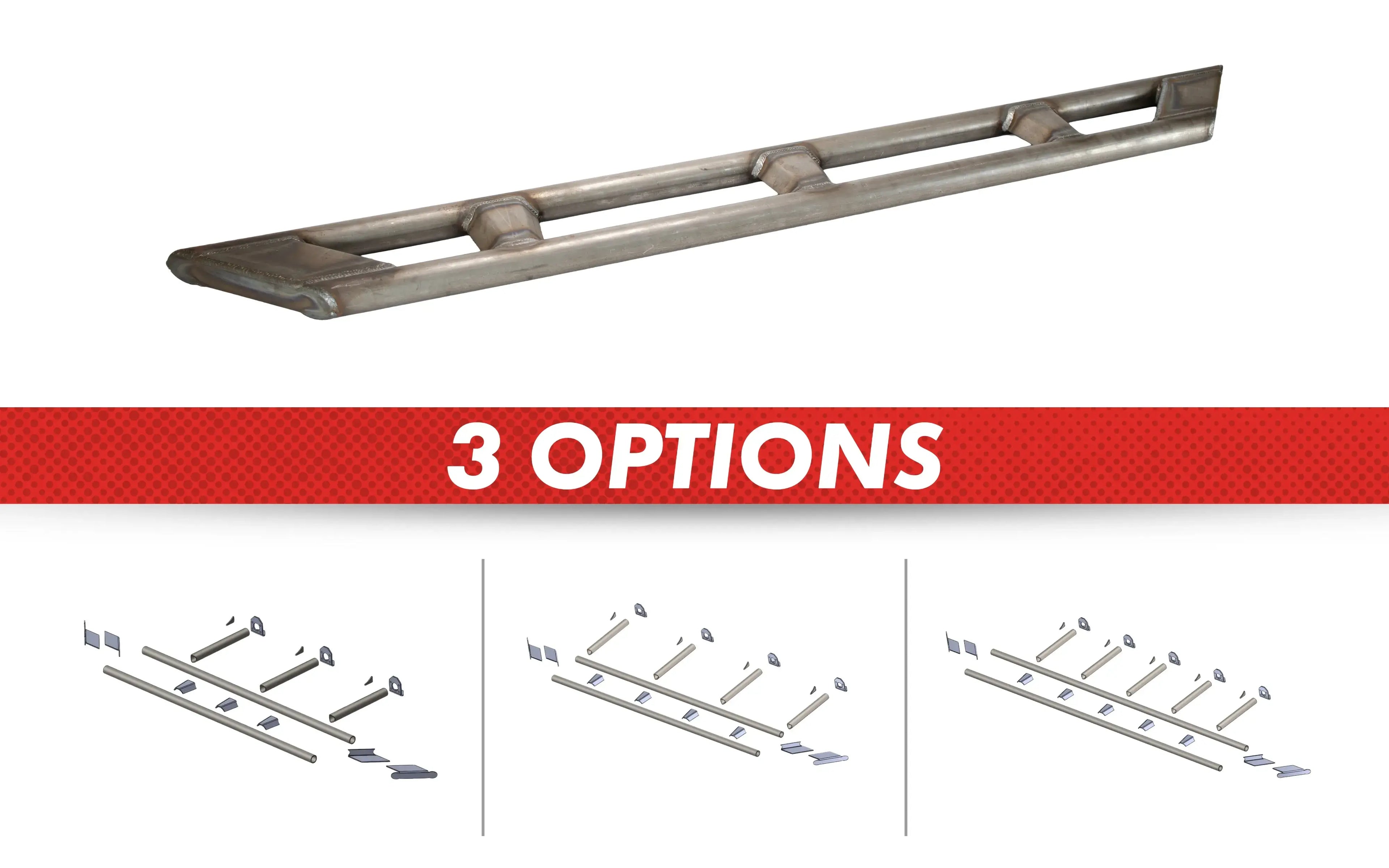 DIY Rock Sliders - No Tubing