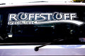 Ruffstuff Windshield Banner Sticker, White