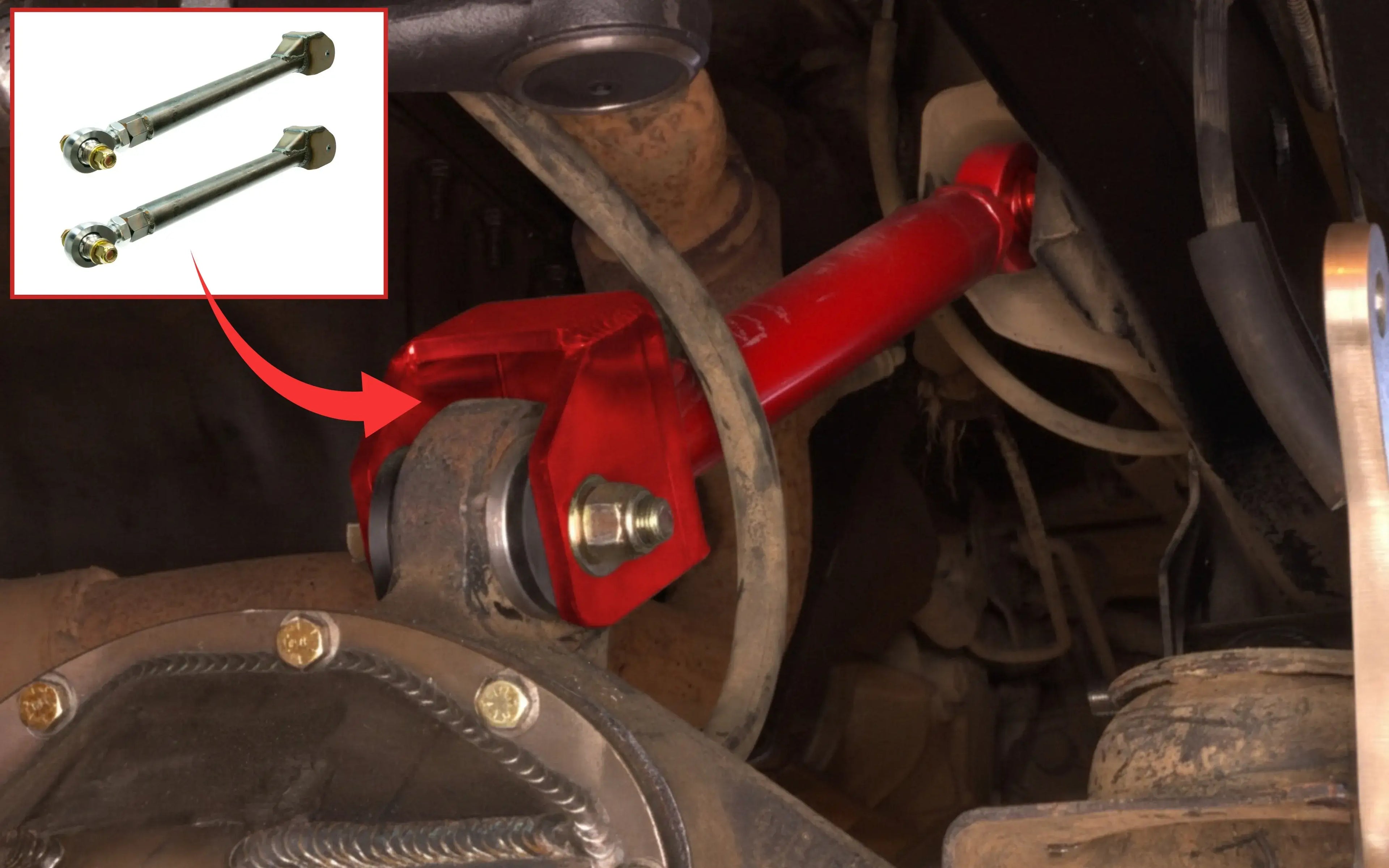 Adjustable Front Upper Control Arm - Jeep TJ/XJ/MJ/LJ/ZJ