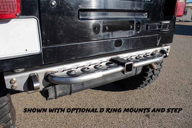 Ruffstuff Rear Overlay Bumper For Jeep TJ/LJ/YJ