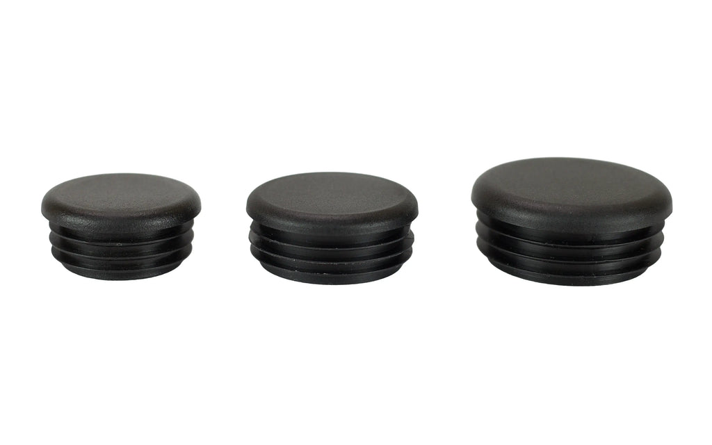 Tube End Cap, Plastic 1.5", 1.75", 2"