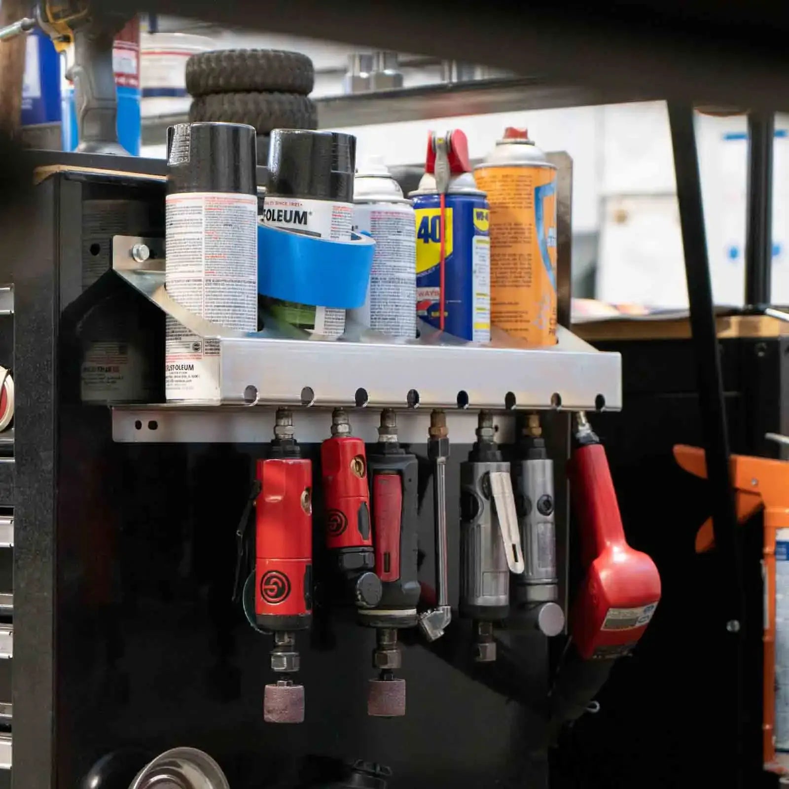 Air Tool & Aerosol Can Organizer